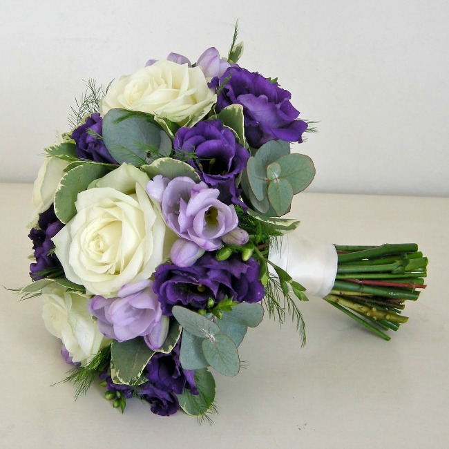 Rose flower purple wedding